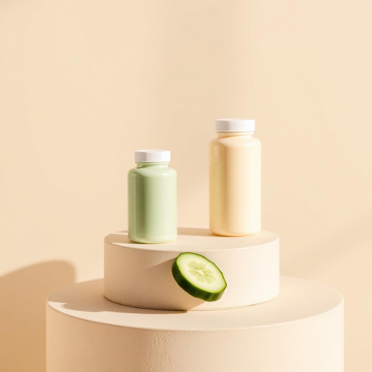 Cucumbify supplement bottles